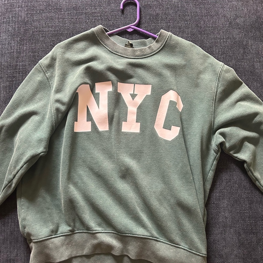 Green NYC Sweatshirt